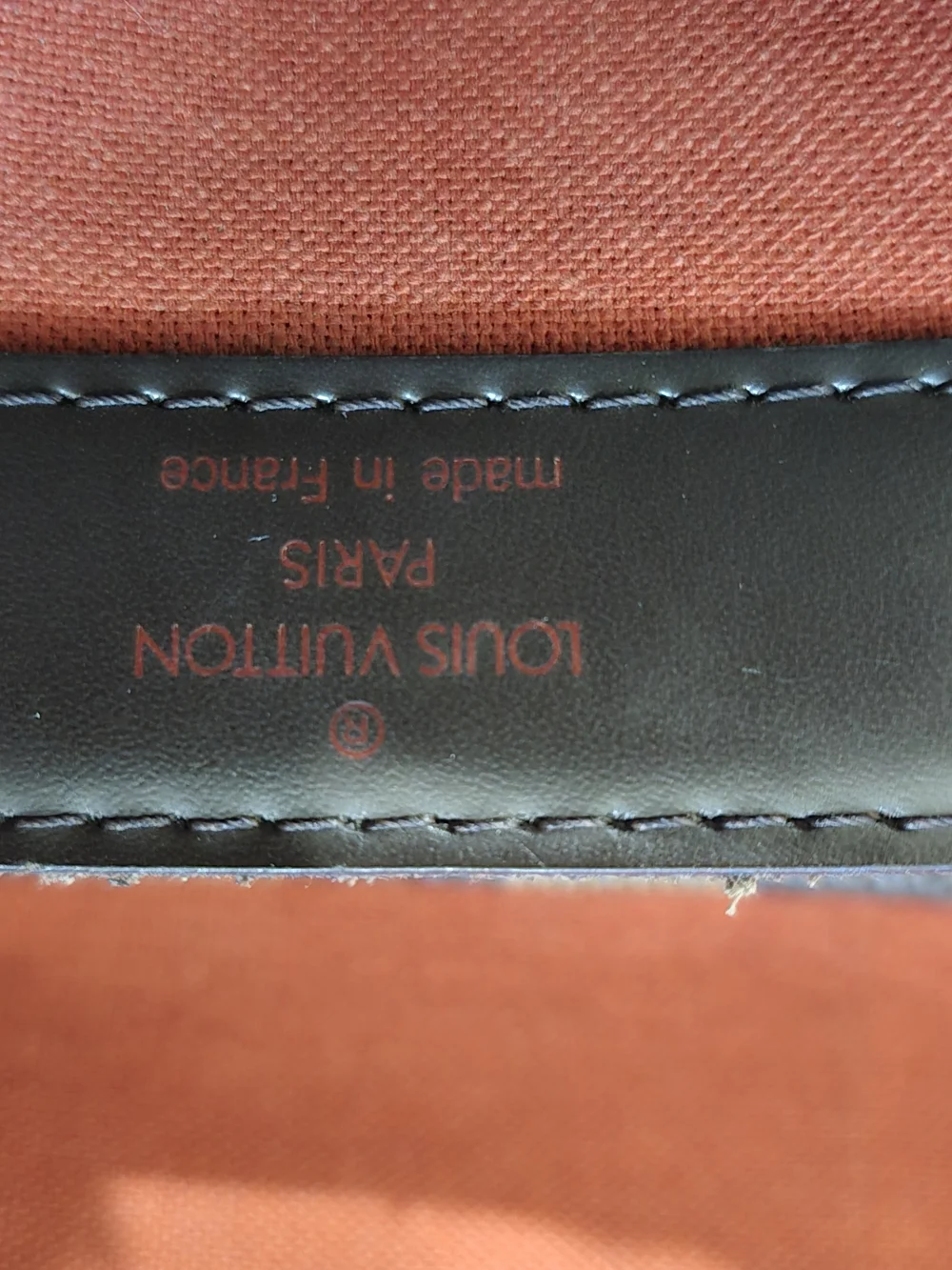 Louis Vuitton Damier Ebene Canvas Messenger Bag